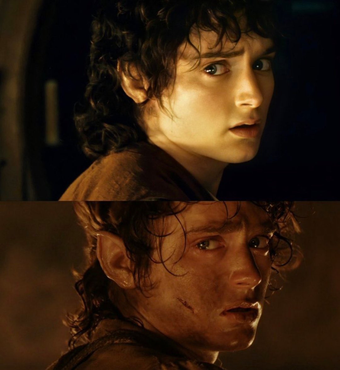 La evolución de Frodo es BRUTAL. De la Comarca a salvador de la Tierra Media. 🔥