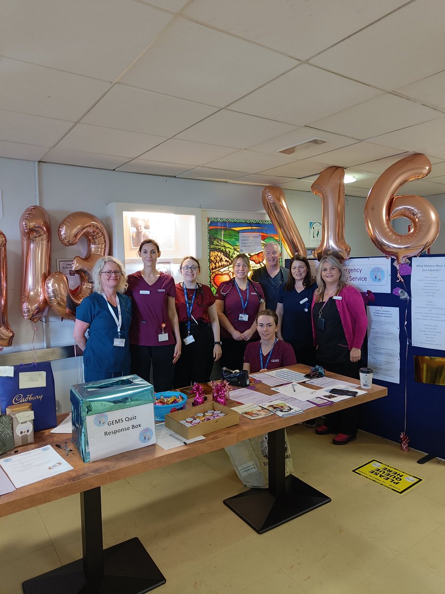 We are now officially GEMS, come and meet us down in the hospital Canteen until 12 noon <a href="/hospital_kerry/">University Hospital Kerry</a> #GEMS