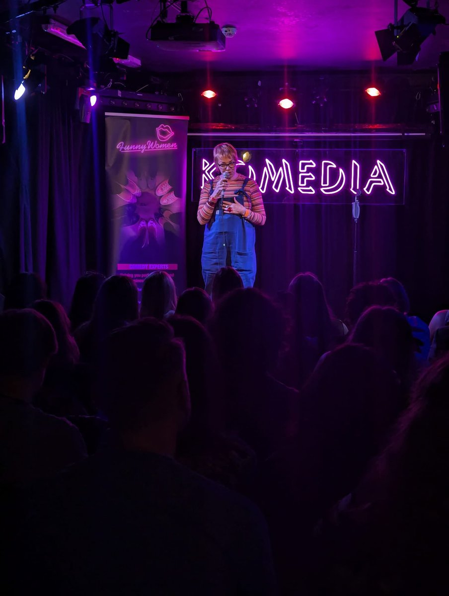 An incredible night at @KomediaBrighton on Saturday with Kate McGann at the helm and our new look ‘Funny Women Live in Brighton’ format! Thanks to all who came! See you next month.