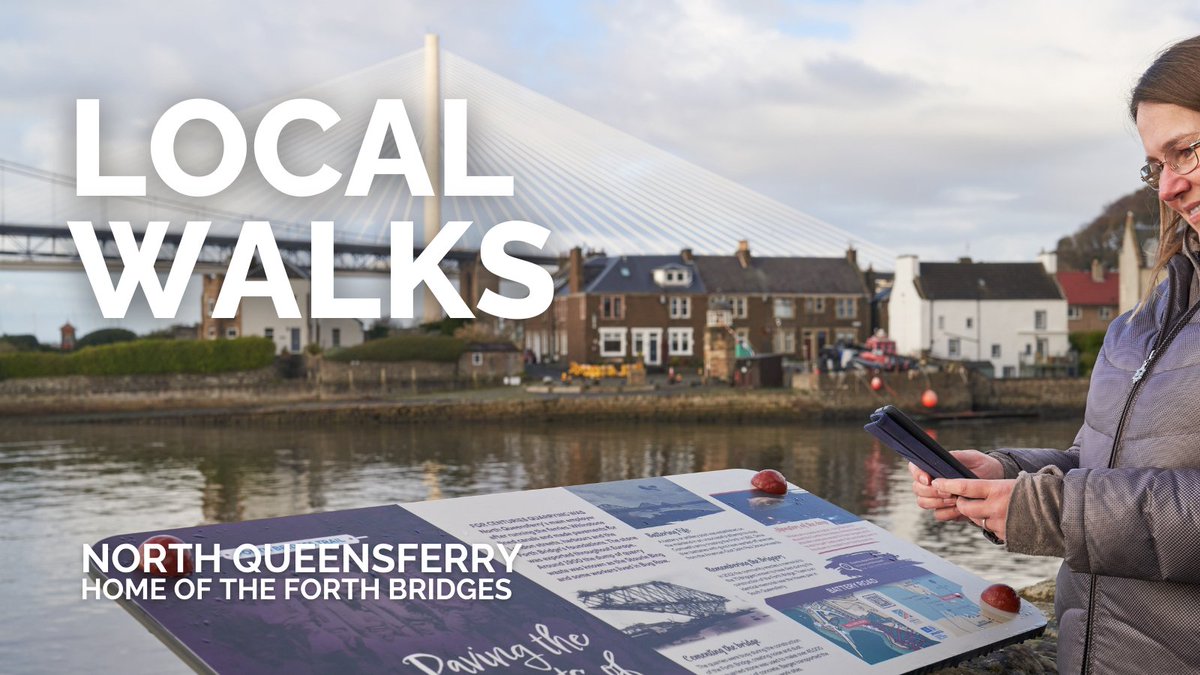 🎒 North Queensferry sits on the Fife Coastal Path but that's not the only walk - check out some of the best walks in and around the village. 👉 theforthbridges.org/visit-the-loca… #FifeCoastalPath #NorthQueensferry #WalkingScotland #LoveFife #ForthBridges