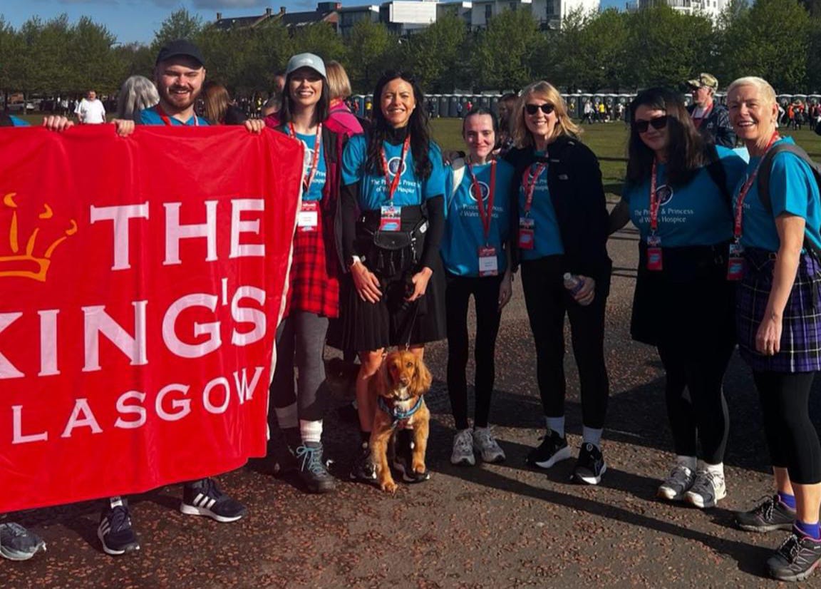 They did it! 👏 Well done to our Kiltwalk Team who completed their 23 mile walk from Glasgow to Loch Lomond raising funds for our charity partner, The Prince and Princess of Wales hospice. There's still time to donate to help them reach their target atgtix.co/3QidNlC 💙