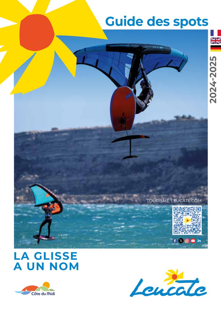 Ça sent les vacances par ici ! 🌞 Le plein d'infos et de bons plans pour vos vacances à retrouver dans les brochures 2024-2025 ⛱️
📎 Guide d'Accueil
⛵️ Guide Nautique
🏄 Guide des spots
En ligne 👉 tourisme-leucate.com/pratique/nos-b…

#leucate #ete2024