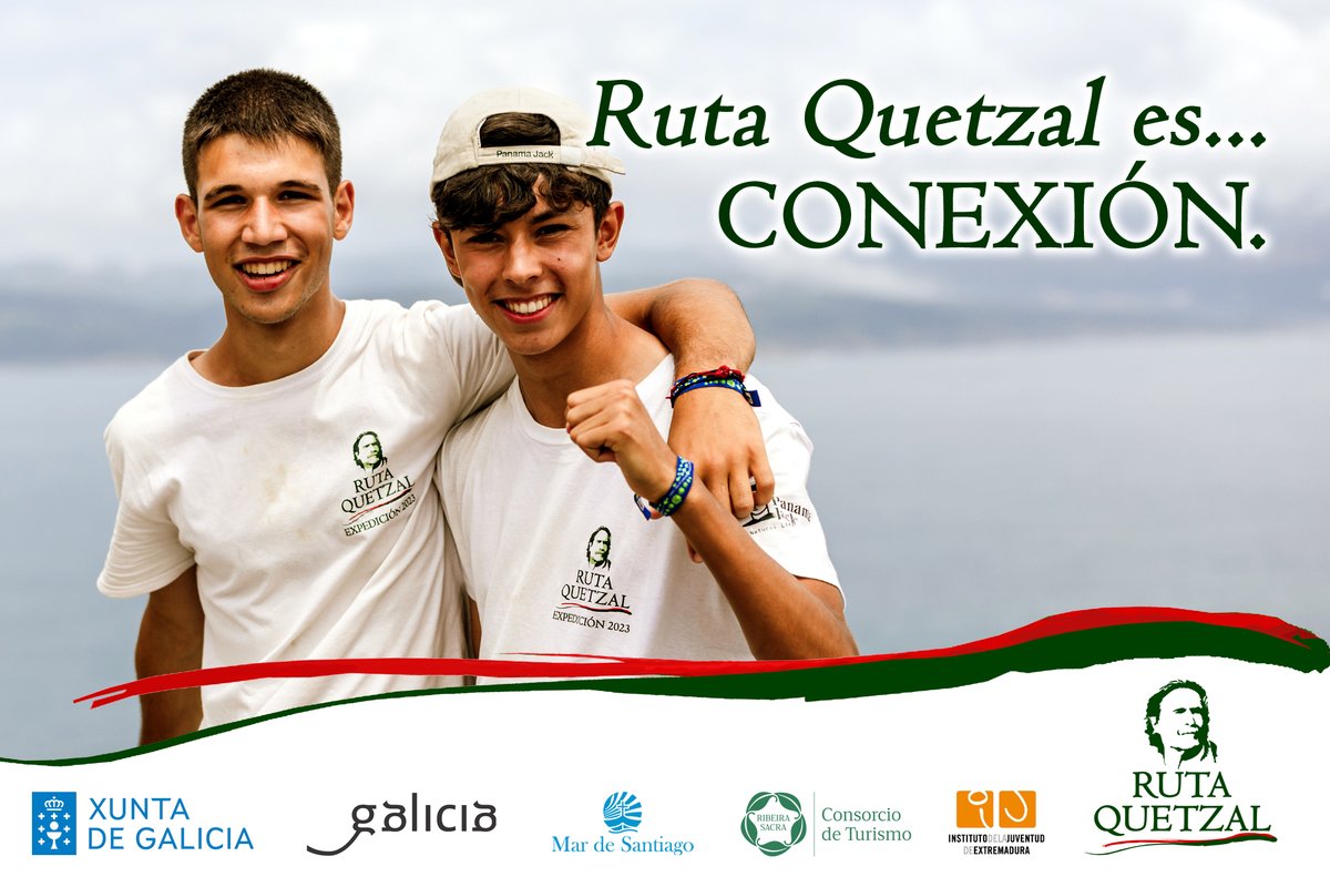 #valoresruteros
#RutaQuetzal
#XuntadeGalicia
#MarDeSantiago
#RibeiraSacra
#ijex