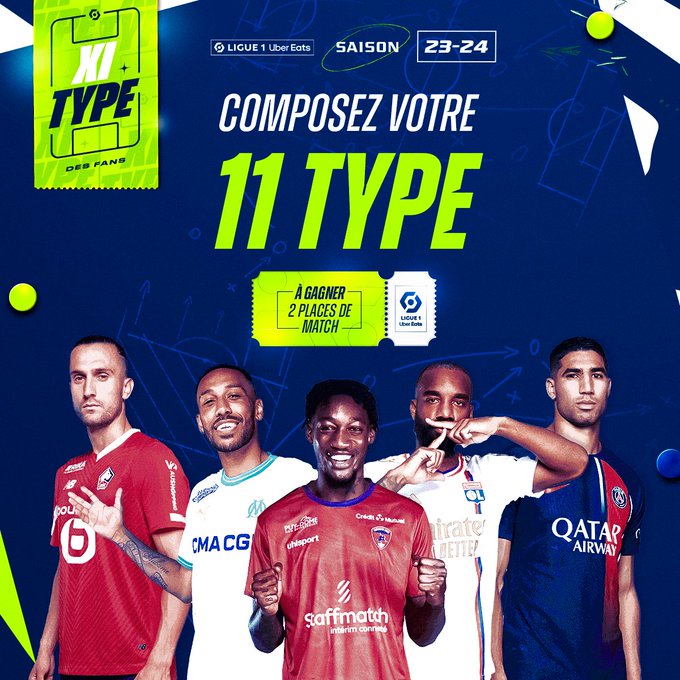 4 Lillois nommés pour faire partie du #11TypeFans de la 31ème journée de @Ligue1UberEats 🤩 🗳️ Pour voter pour Isma', Alex, Bafo' et Yusuf ➡️ 11type.lfp.fr/ligue1ubereats…