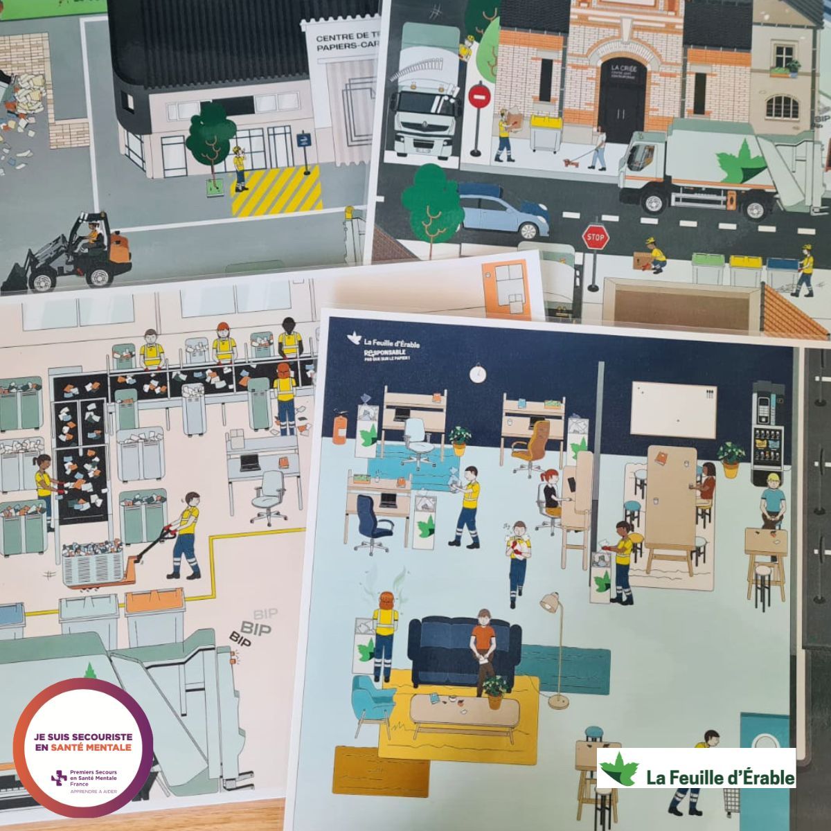 La Feuille d'Erable (@lafeuilleerable) on Twitter photo 👷 À l'occasion de la Journée mondiale pour la sécurité et la santé au travail, découvrez nos mesures chez <a href="/LaFeuilleErable/">La Feuille d'Erable</a> : 27 fiches de prévention, un outil de "chasse aux risques" et un secouriste en santé mentale pour soutenir nos équipes.
#Sécurité #SantéAuTravail 👷 À l'occasion de la Journée mondiale pour la sécurité et la santé au travail, découvrez nos mesures chez <a href="/LaFeuilleErable/">La Feuille d'Erable</a> : 27 fiches de prévention, un outil de "chasse aux risques" et un secouriste en santé mentale pour soutenir nos équipes.
#Sécurité #SantéAuTravail