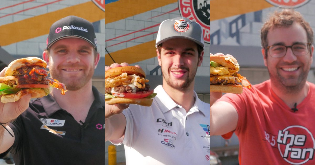 Amp up your taste buds and fuel cancer research with every bite! Order @ClusterTruck's custom burger creations inspired by @IndyCar driver @ConorDaly22, @IMSA driver @JacksonLee52 and @1075thefan’s @KBowen1070 through May 26. Visit clustertruck.com to order yours today.