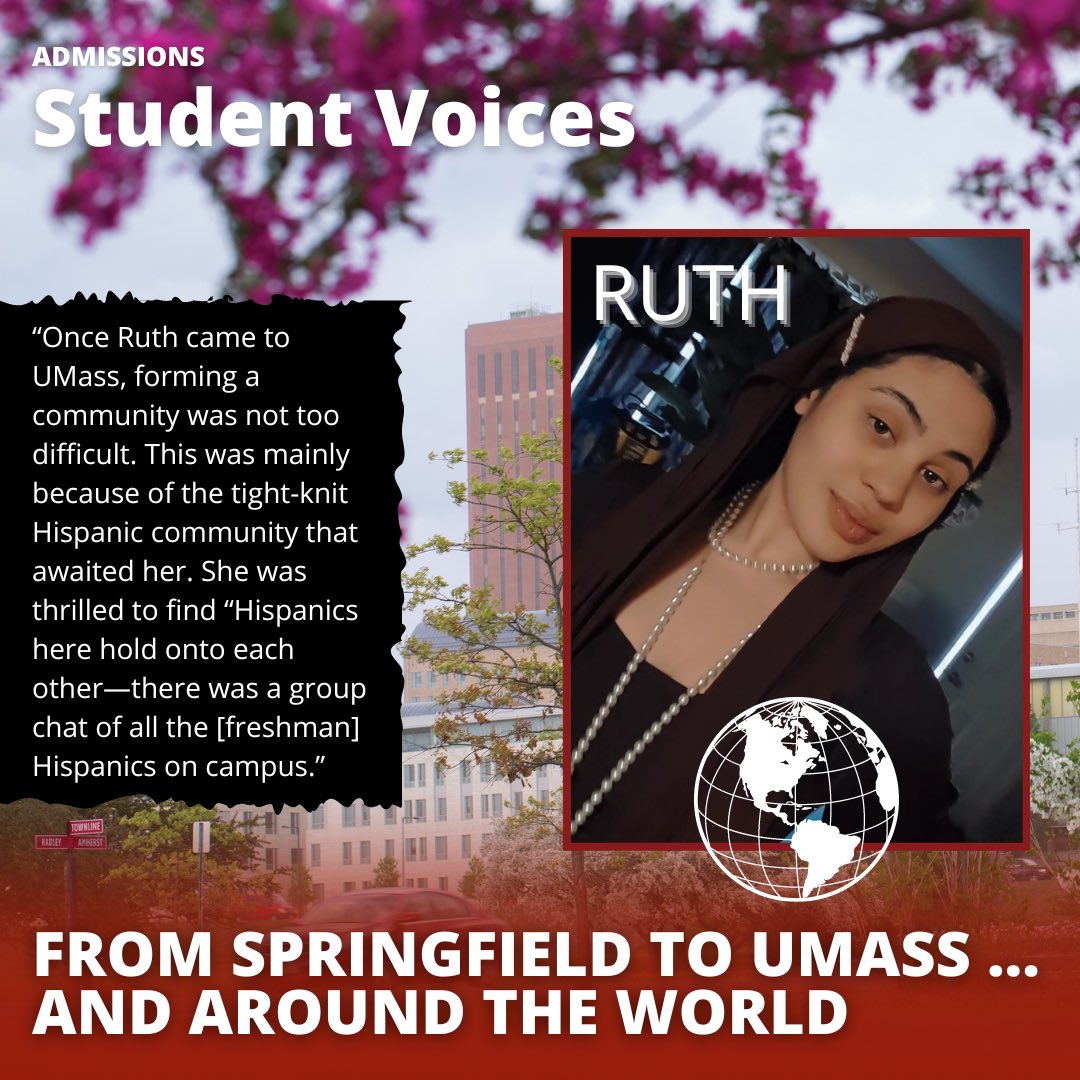 Meet Ruth Estein-Garcia, an architecture student from Springfield, MA, who's had some incredible experiences during her time @UMassAmherst so far! 😎 Read Ruth's story ➡️ umass.edu/admissions/art… #umass #umassamherst