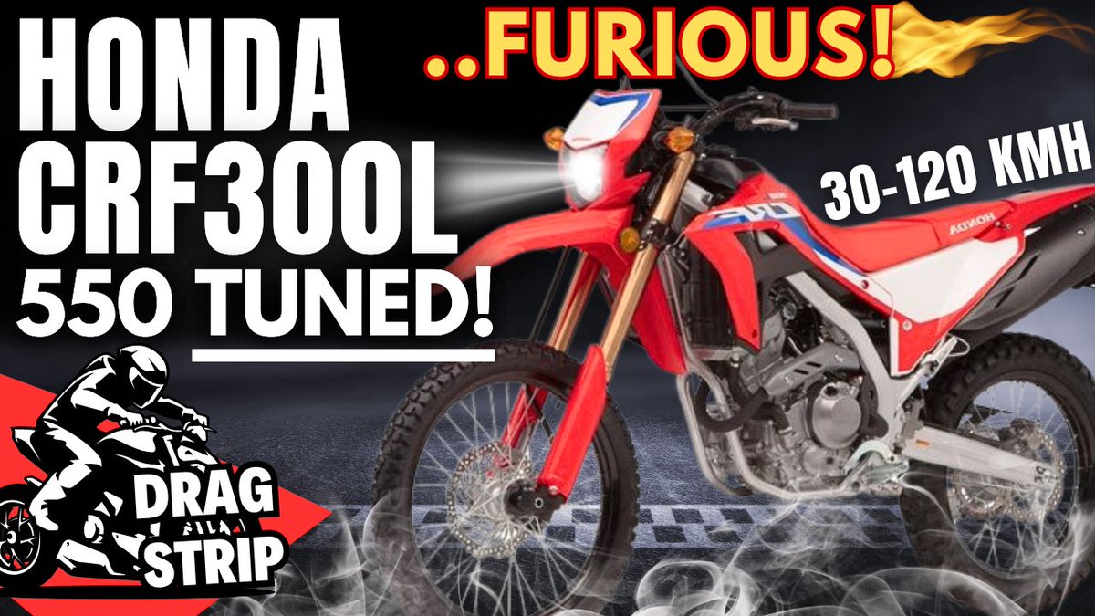 Is the TUNED CRF really fast or was it all just plasebo? youtu.be/0Dh0g1QIY7A

#CRF300 #CRF300 #CRF300Rally #dualsport #hondamotorcycles