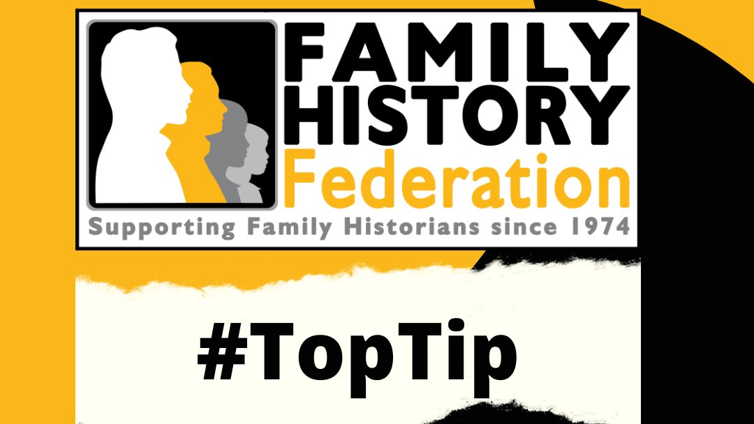 What information and advice about #FamilyHistory would you like to share with those just starting out?