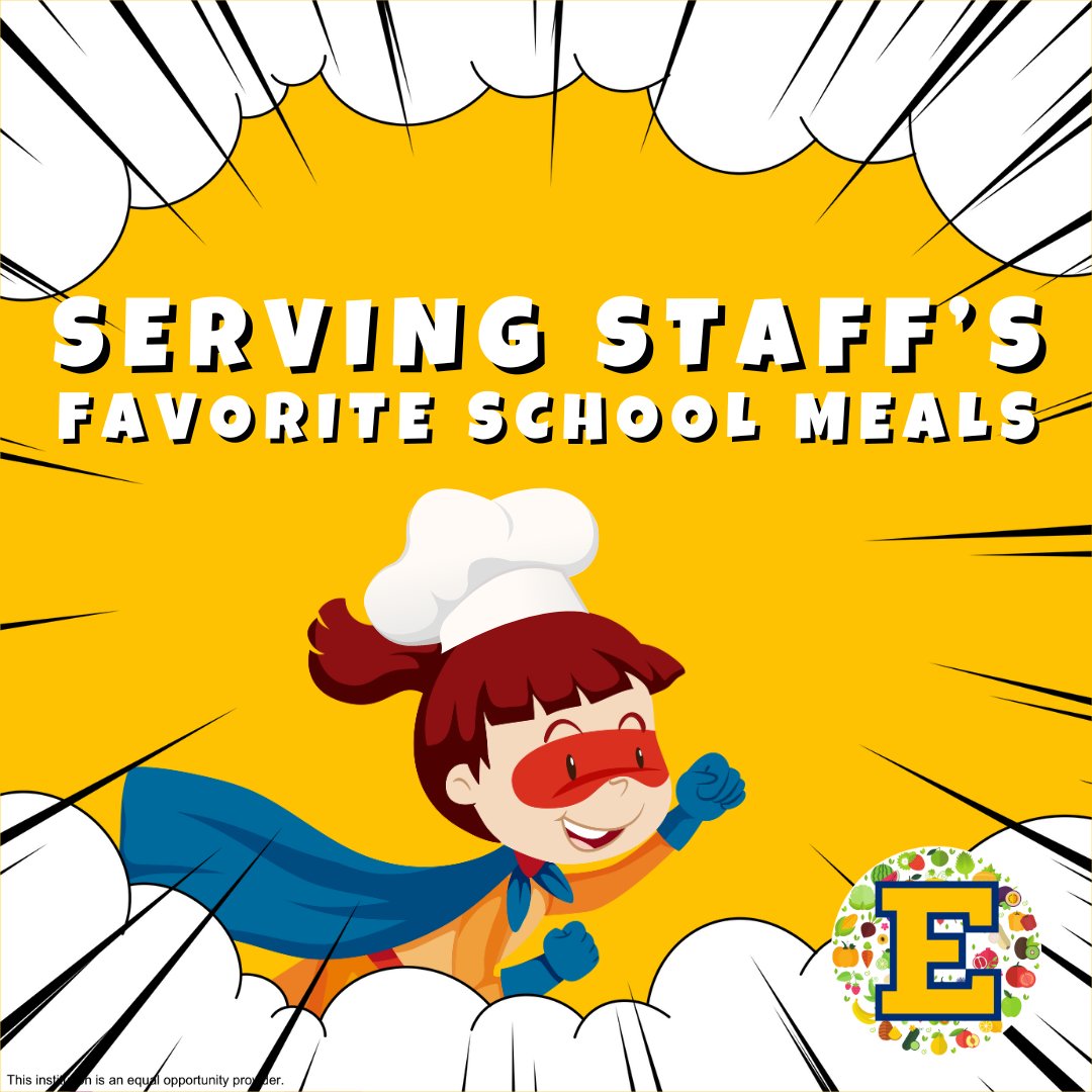 Celebrating our School Lunch Heros all week long! 🧑‍🍳
We are serving some of our staff's favorite #schoolmeals all week! 🍽️
Don't forget, School Lunch Hero Day is Friday, May 3rd!

@euclidschools #OneEuclid #EuclidOH #EuclidOhio #Euclid #OHschools #Cuyahogacounty