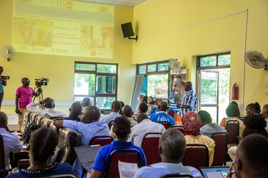 The district of Adjumani is home to the greatest number of refugees in Uganda. With more than 19 settlements and a 60% youth population, with the SAY program in place, the region is concentrating on developing a young population that is productive. - Mr. Lulu Henry Leku #SAY4SRHR