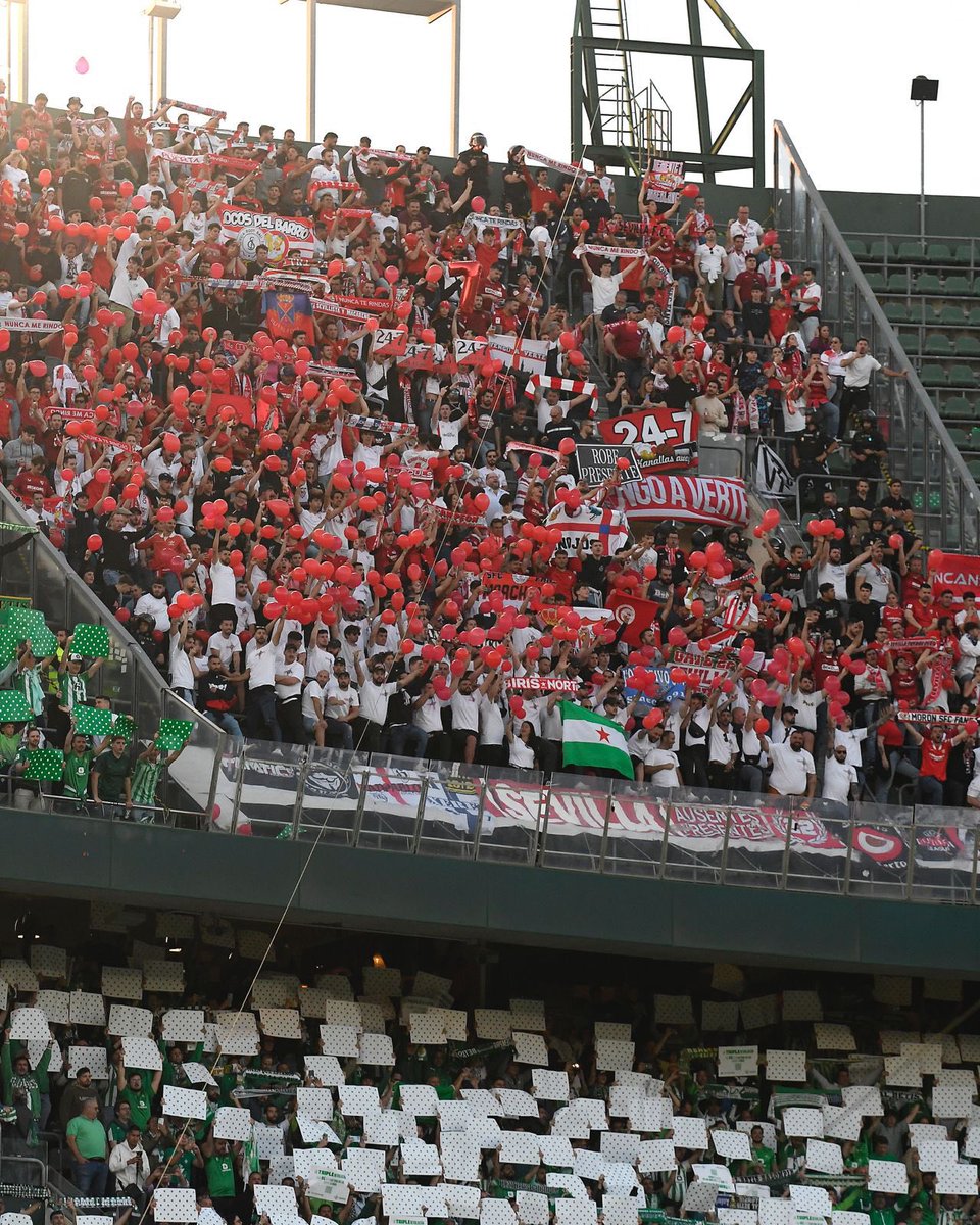 Orgullo defender este escudo❤️🤍 Gracias sevillistas por el apoyo👏🏽