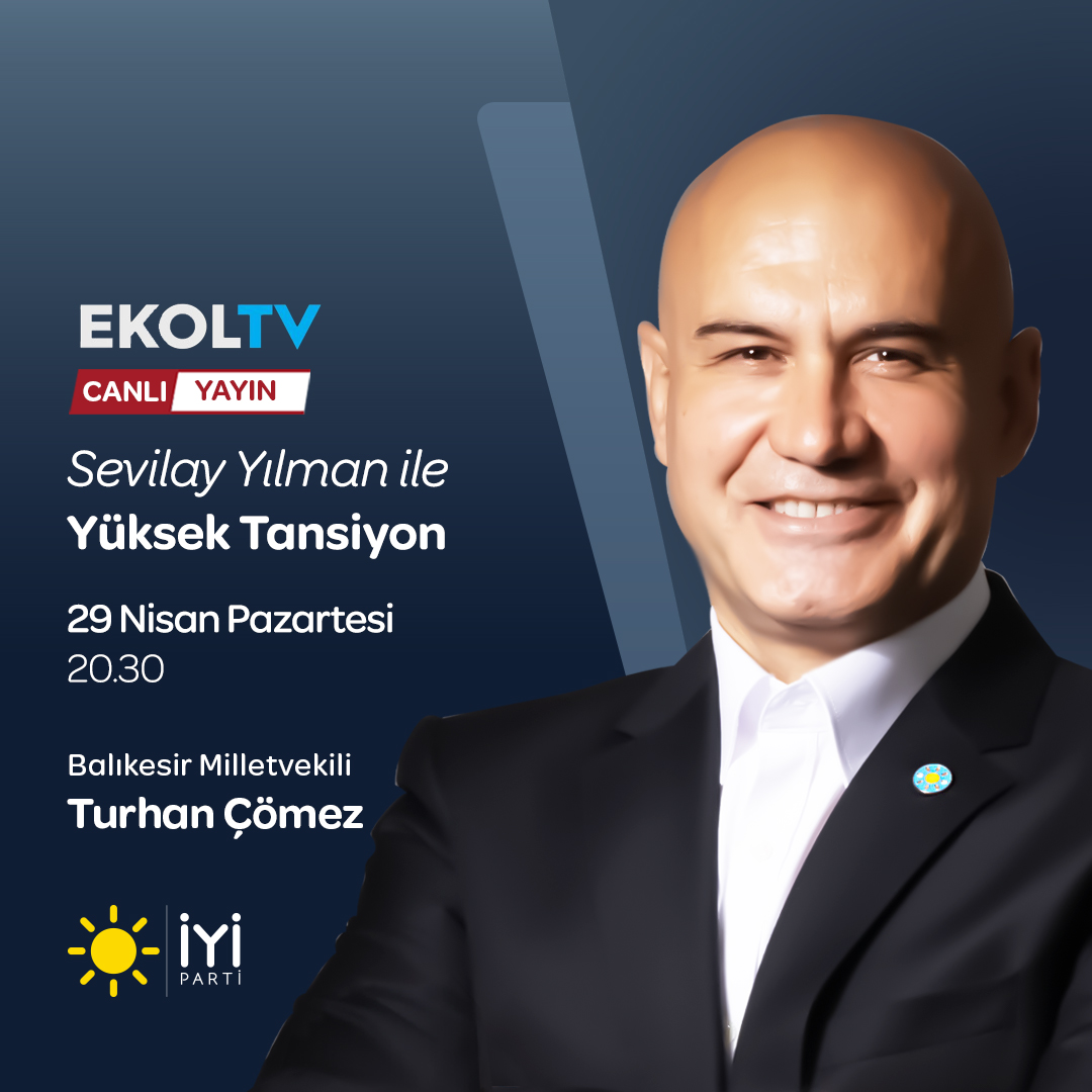 🕣 Bu akşam 20.30 💻 Ekol TV'de @ekoltvcomtr 🎙️ Sevilay Yılman @sevilayyaziyor ile Yüksek Tansiyon'dayız, bekleriz