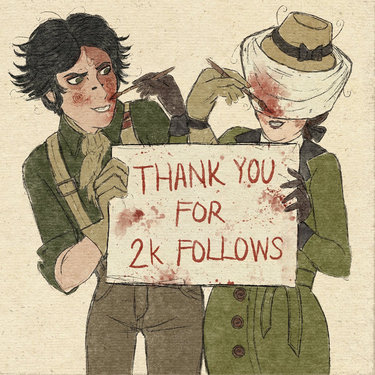 Thank you for the 2k followers! 💚
A lot of you probably followed me for the typefaces, but I'd like to add a gentle reminder that I also do art as a hobby, mainly focused on Melly and/or Norton as you can see. 🫶
Thank you from the bottom of my heart! 🌷