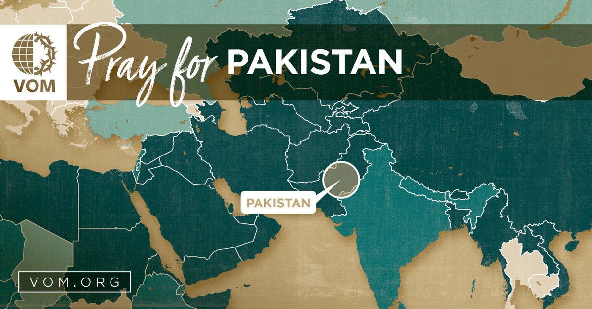 Pakistan: Pray for the protection of young Christian women from forced marriages, a common tactic of Islamic extremists.