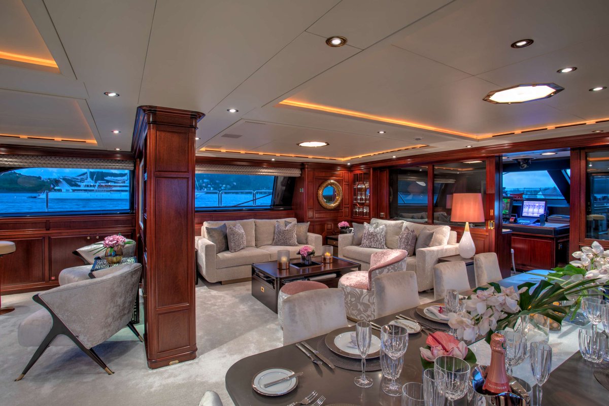Enjoy the west Mediterranean onboard Blush this summer. Blush can accommodate up to 12 guests and is ideal for groups of friends or families. Blush is waiting for you! camperandnicholsons.com/luxury-sailing…