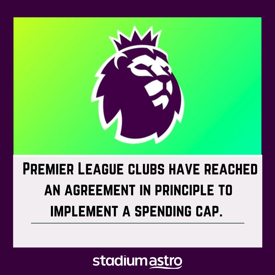 Exciting news in the world of Premier League finances! 💰⚽️ This move aims to anchor club spendings to approximately five times the TV revenue of the bottom-placed club. The change is set to be ratified during the upcoming summer period. #AstroEPL #PremierLeague