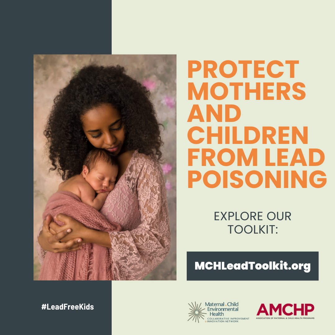 Explore our interactive #MCHLeadToolkit that provides #LeadPoisoning prevention resources, tools, and ideas for #MCH and #PublicHealth leaders that can be used and adapted to your state and community needs. MCHLeadToolkit.org