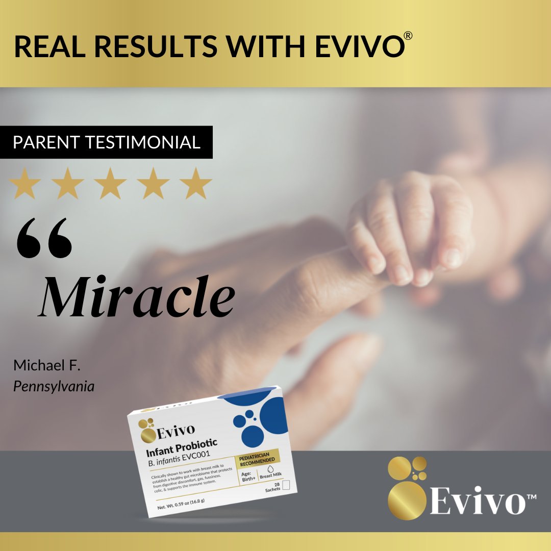Say hello to Evivo Infant Probiotic with EVC001 B. infantis – the tiny yet mighty solution that’s changing the game for babies everywhere! Supporting both gut & immune health, it’s like magic in a bottle!
#Evivo #HappyTummy #InfantProbiotics #MiracleInABottle