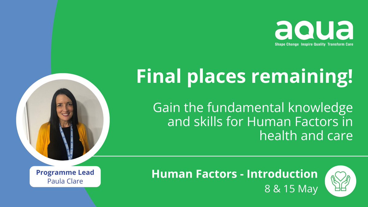 Human factors is all about understanding human interactions to optimise wellbeing and performance. Learn the basics and how this can be practically applied to your work. Final places remaining - don't miss out! 📣 📅 8 & 15 May Book your place now: bit.ly/3WAW4Gr