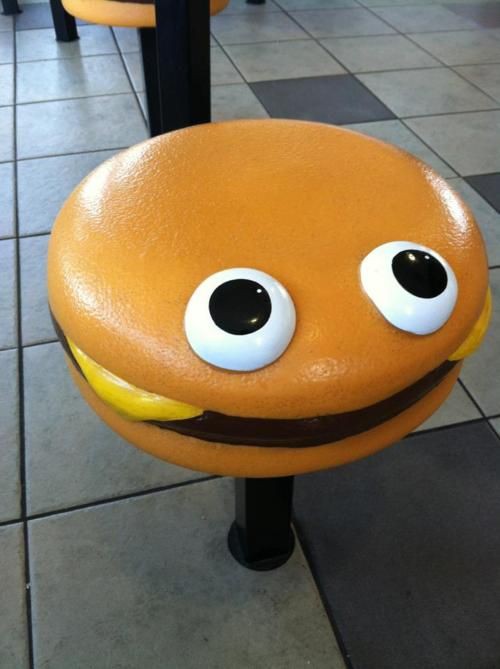 Bring this back @McDonalds, I wanna sit on the 🍔 and have his eyes in between my...

#90svibes #90s #2000s #retro