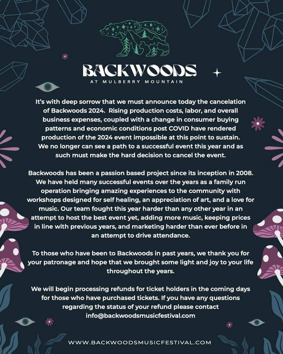 Looking to buy or sell tickets to Backwoods 2023 safely? The official reseller site!  #backwoodsmf #musicfestivals #backwoods2024 reseller.promotix.com