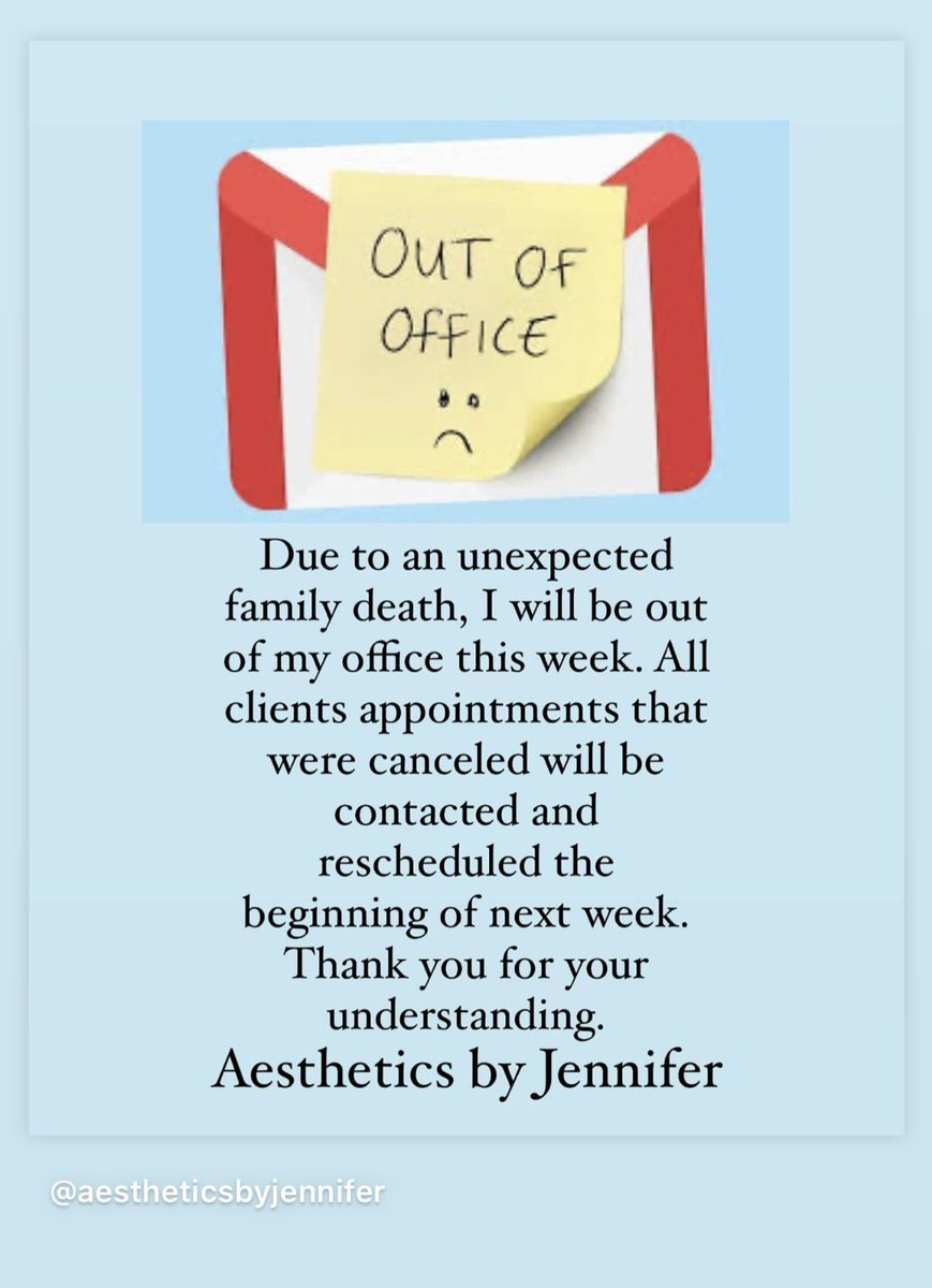 I #appreciate everyone’s understanding and #accommodating to these #cancellation and #reschedules #esthetician #skintherapist #facials #waxing #threading #eyebrows #skincareproducts #skincareshop #boutiquesalon #oc #placentia