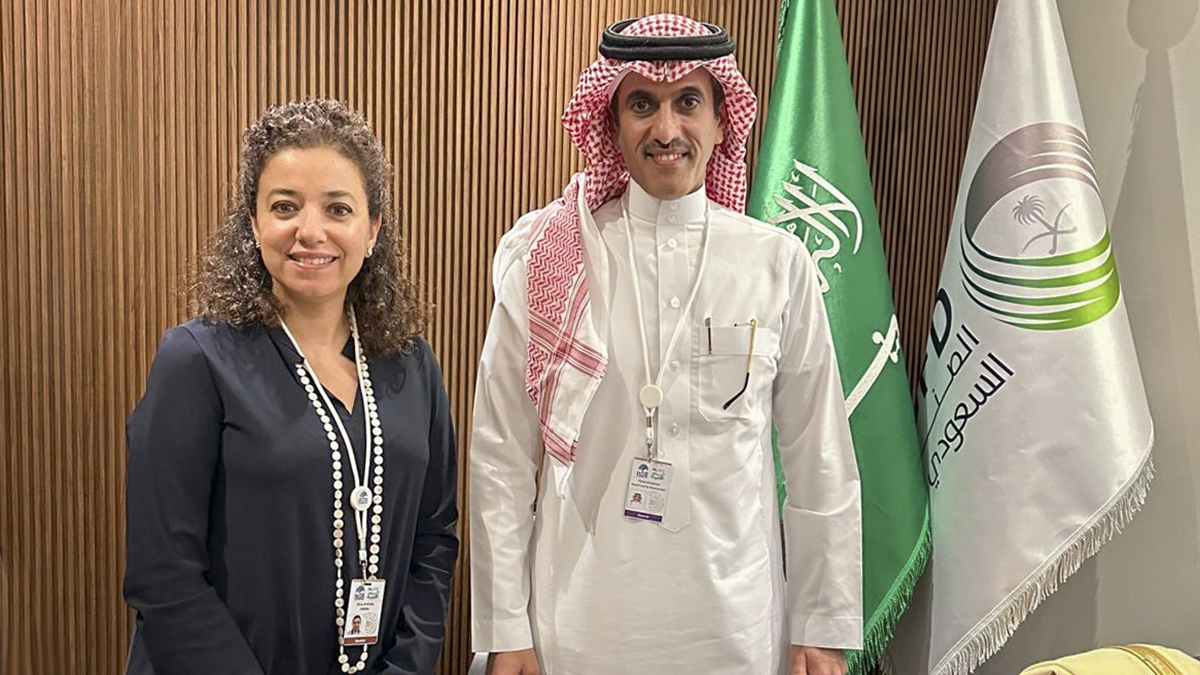 📌 Deputy CEO of the @SaudiFund_Dev, Eng. Faisal Al-Qahtani met with @UNOSSC Director @DimaAlKhatib1 alongside the #IsDBAM2024. Dima provided an overview of UNOSSC work, including potential collaboration on #SouthSouth knowledge sharing. Learn more: 🔗unsouthsouth.org/isdb/