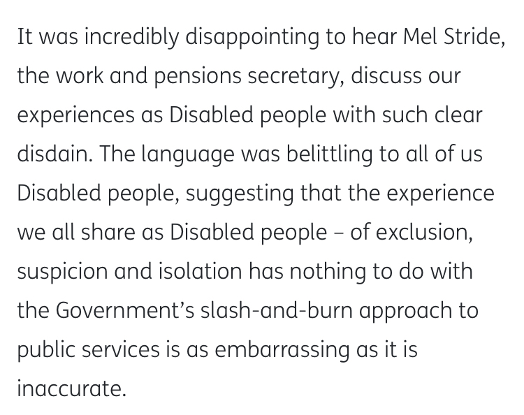 Disability Rights UK responds to todays benefit announcement which reads as a crackdown on Disabled claimants!

Read the full statement here: 👇
disabilityrightsuk.org/news/dr-uk-res…