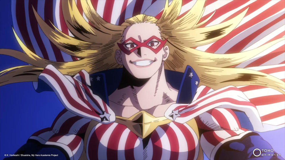 NEWS: My Hero Academia Season 7 Anime Reveals Star and Stripe Character Visual ⭐️ READ: got.cr/4bcwgrJ