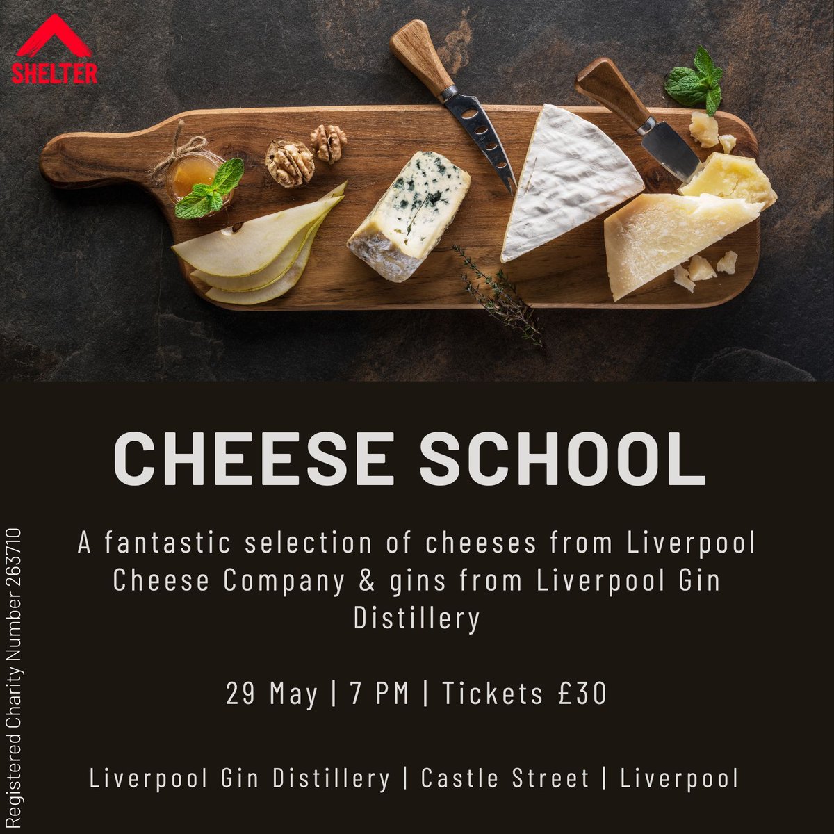 *Cheese School at Liverpool Gin Distillery - 29 May 7pm*

Learn everything you ever wanted to know about cheese with @Liverpoolcheese accompanied by a selection of gins from <a href="/LPLGinDistiller/">@LiverpoolGinDistillery</a>

buff.ly/3JDhw9p