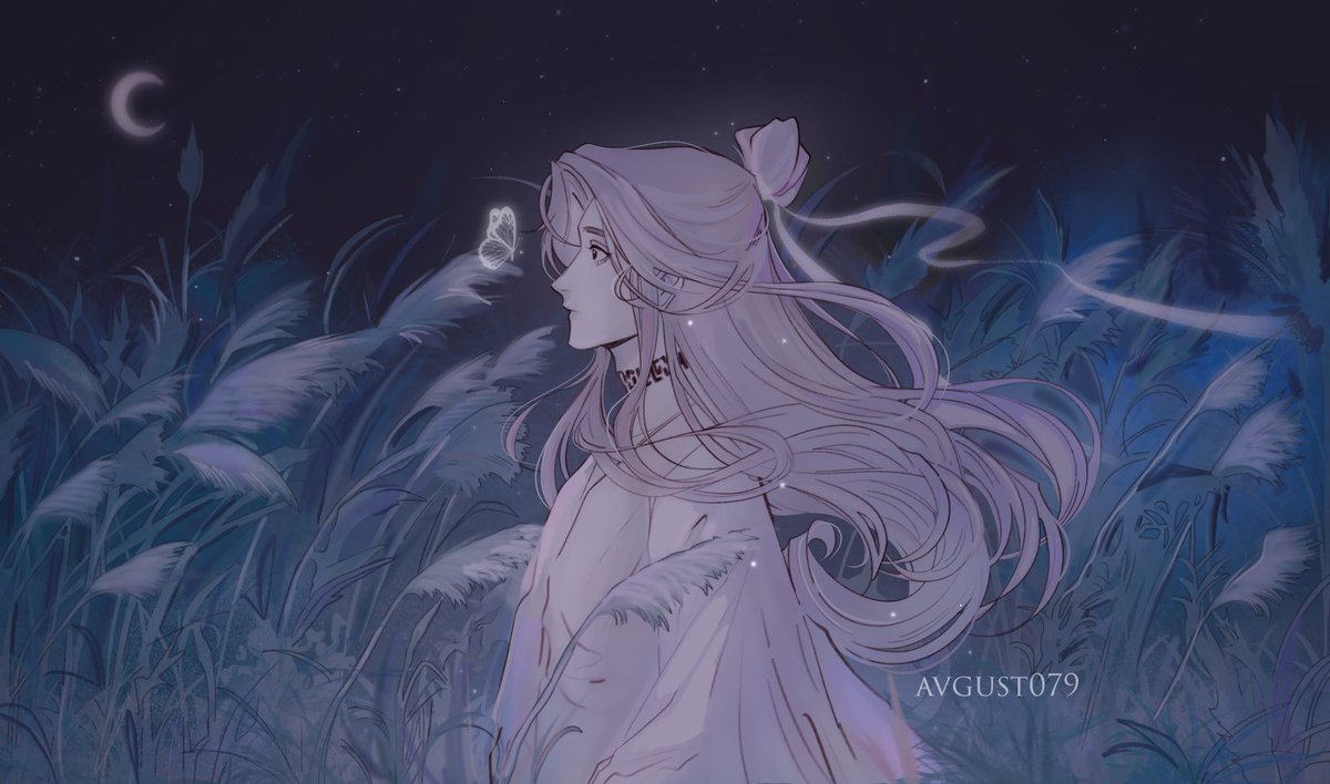 #天官赐福 #tgcf 🤍 ' now, where am i? my fading supply. did you get enough love, my little dove ' why do you cry?