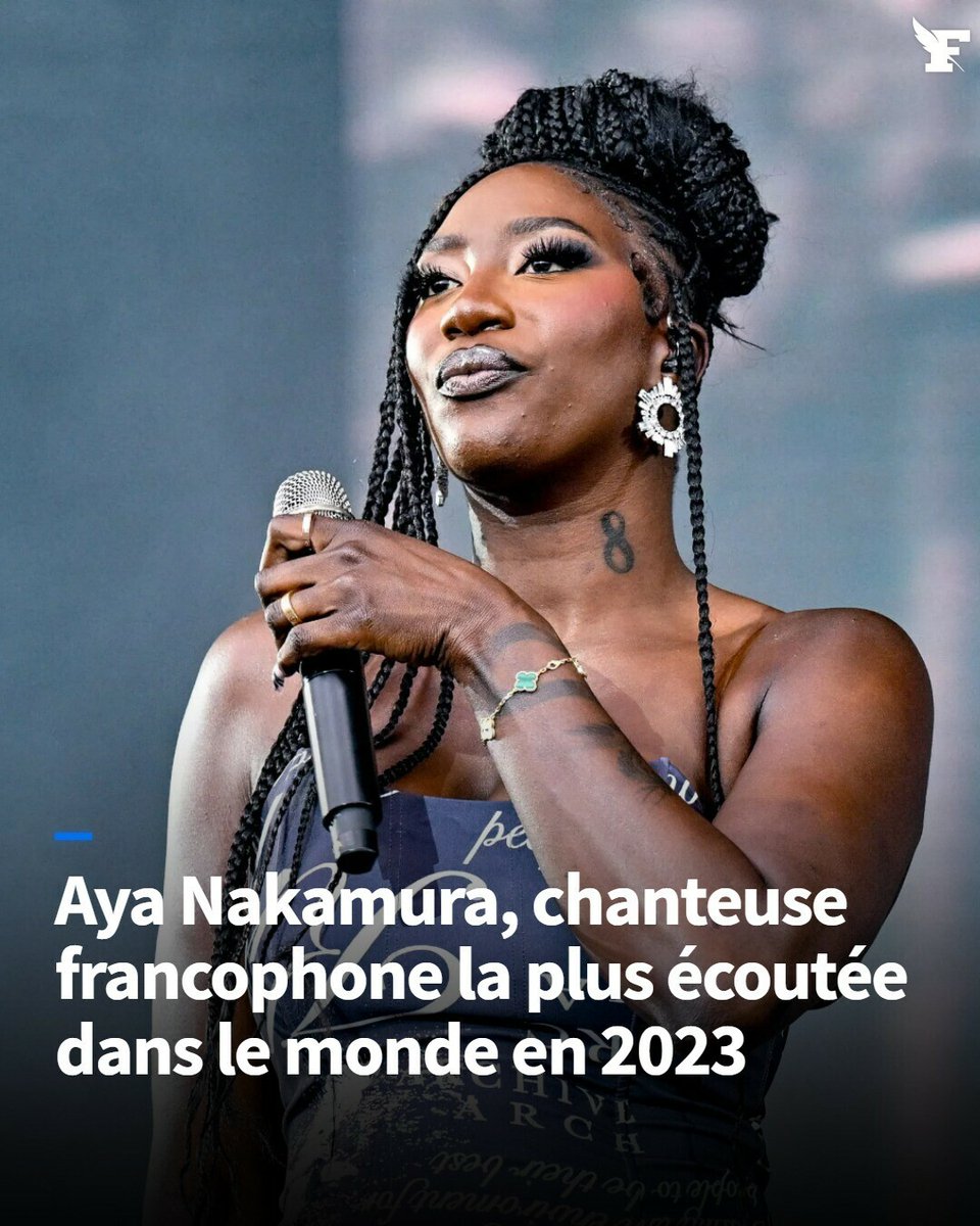 «Il semblerait qu’aucune chanteuse française ne soit arrivée aussi haut qu’Aya depuis Edith Piaf.» → lefigaro.fr/musique/nakamu…