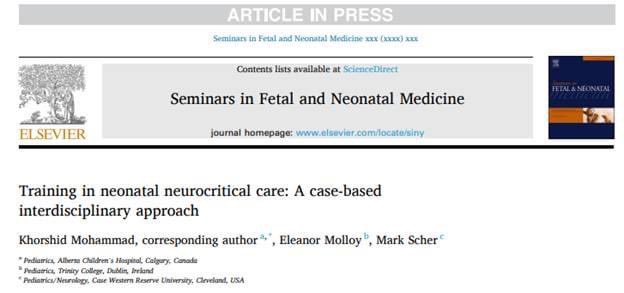 What does training in neonatal neuro-critical care add to pediatric neurology? In this article we try to address that by giving some examples sciencedirect.com/science/articl…