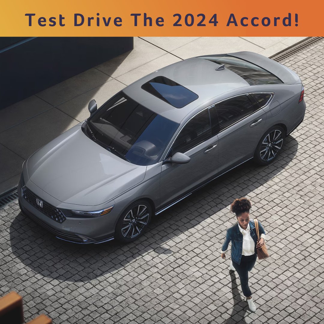 Experience the perfect balance of style, comfort and performance in one package. ✨ Use the link in our bio to shop our selection of Accords! #Honda #HondaAccord #EasyDriver #NiceRide