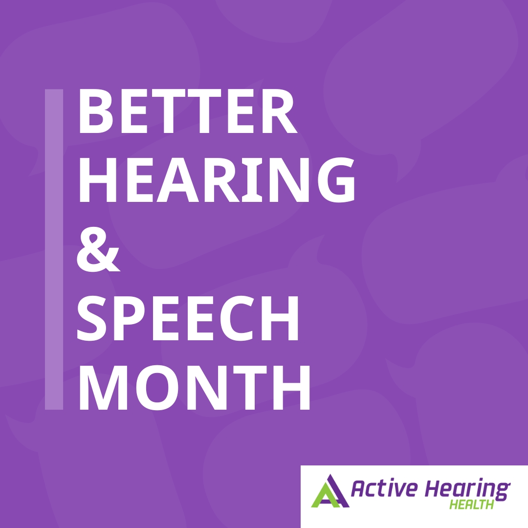 May is Better Hearing & Speech Month. 🗣️ It's is a great time to get your hearing checked. Early treatment can help with better brain function as well as improved confidence and relationships. Don’t miss out on hearing better. Visit our website now! bit.ly/3iHBDH1