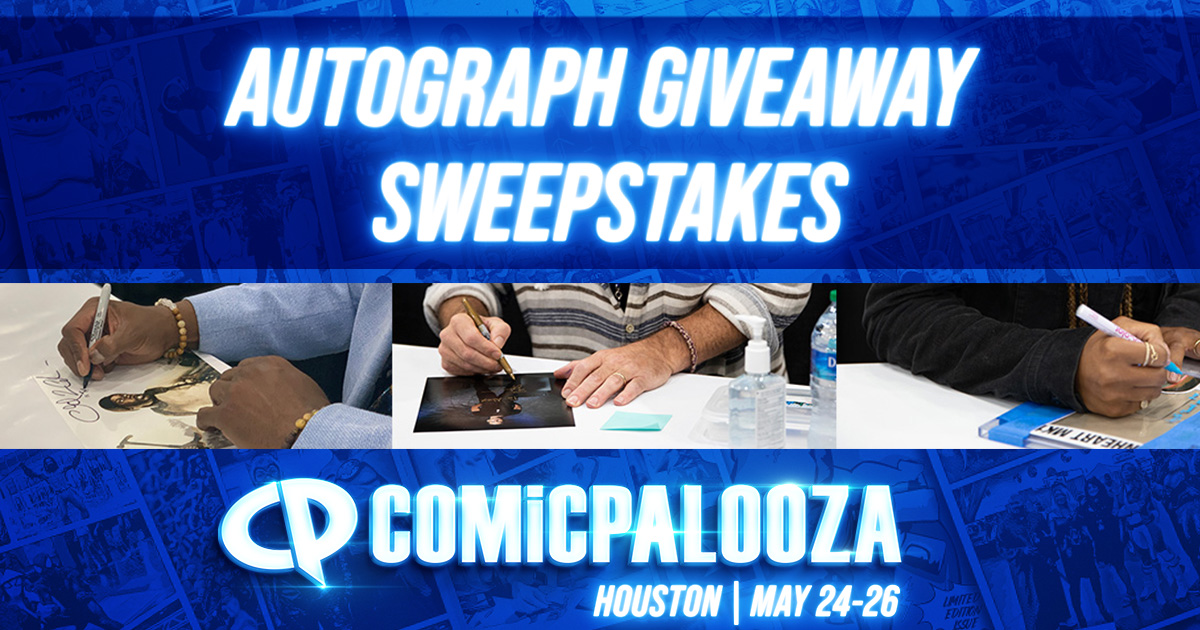 Only 2 days left to enter our Autograph Giveaway Sweepstakes! Don’t miss your chance to meet your favorite celebrities in person at #CP2024. Check out the link below for all the details and to enter, and may the force be with you! Learn more and enter at bit.ly/49SFBE1