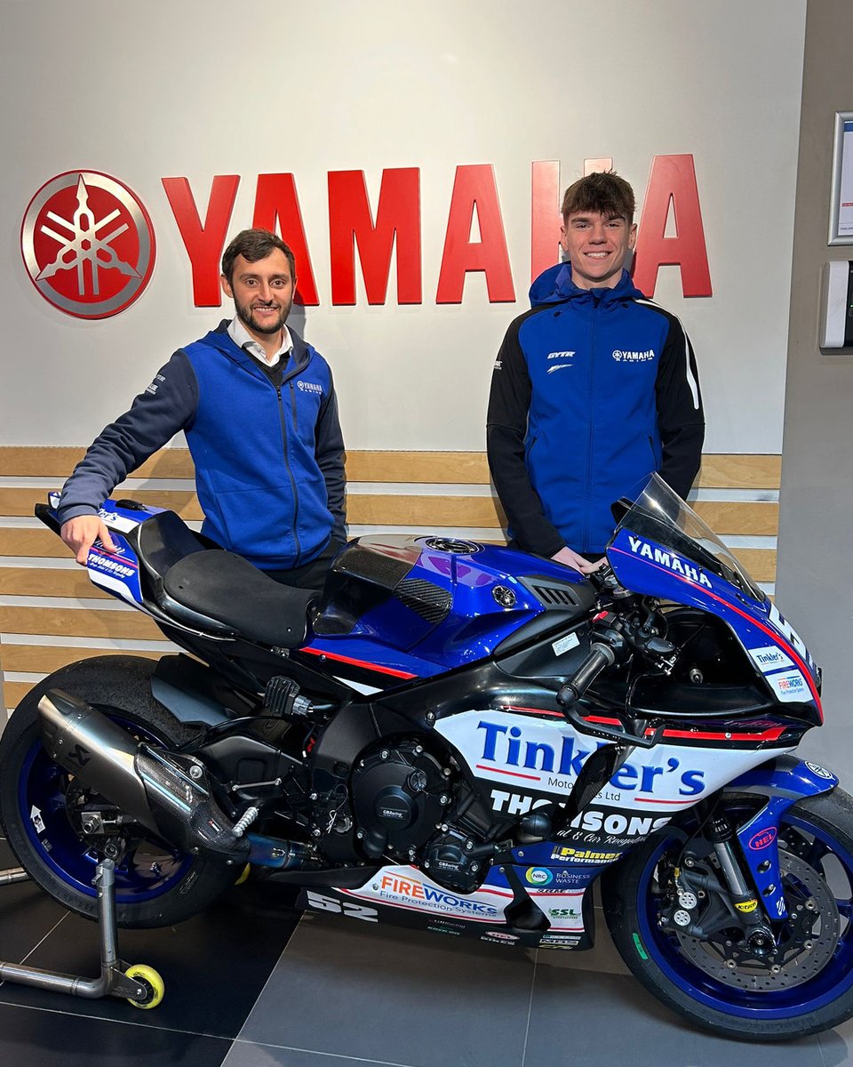 Tinklers Motorcycles are delighted to be continuing their sponsorship of local rider, Kam Dixon for the 2024 Pirelli National Superstock Championship! 🫡

The Tinklers R1 looks 🔥 ahead of Round One at Oulton Park this weekend! 

#TinklersMotorcycles

#Yamaha #RevsYourHeart #WeR1