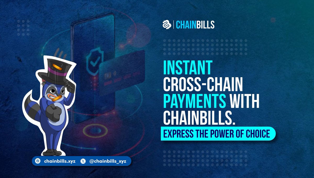 The ability to make choices demonstrates the strength of freedom.
.
#chainbills #crosschain 
#payments