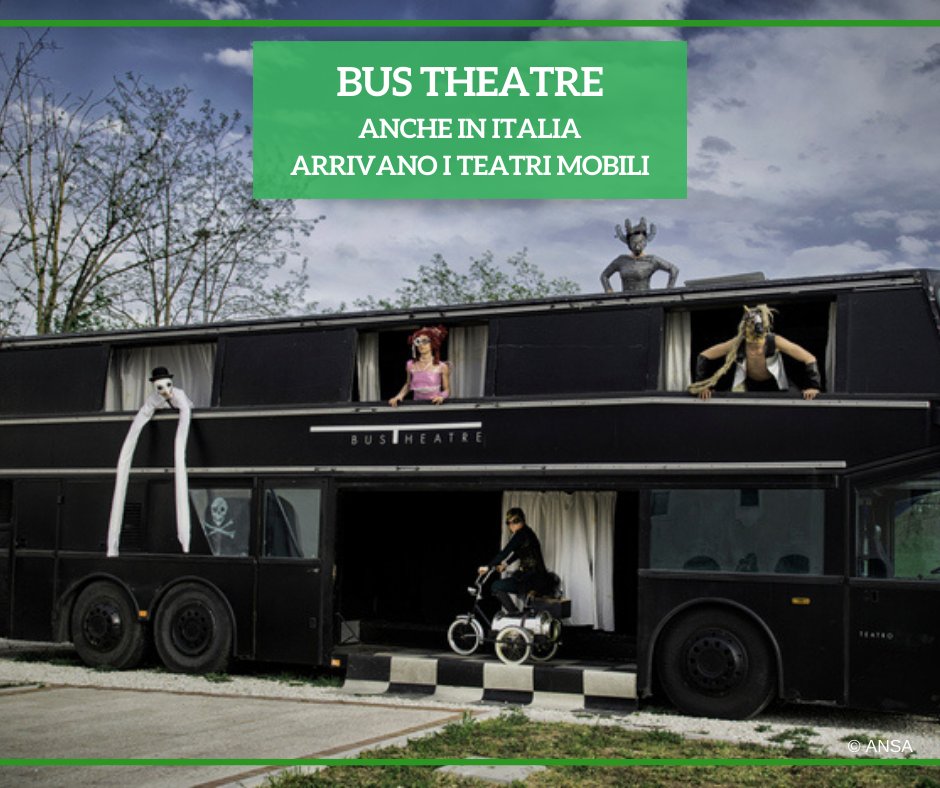 In giro per il mondo si è diffusa una nuova forma teatrale: i bus theater, teatri mobili che consentono di portare l’arte in tanti posti diversi. Un trend globale che arriva anche a #Milano grazie a Bus Theater – Teatro Viaggiante. #ANSALifestyle ➡️ bit.ly/3y17qwQ