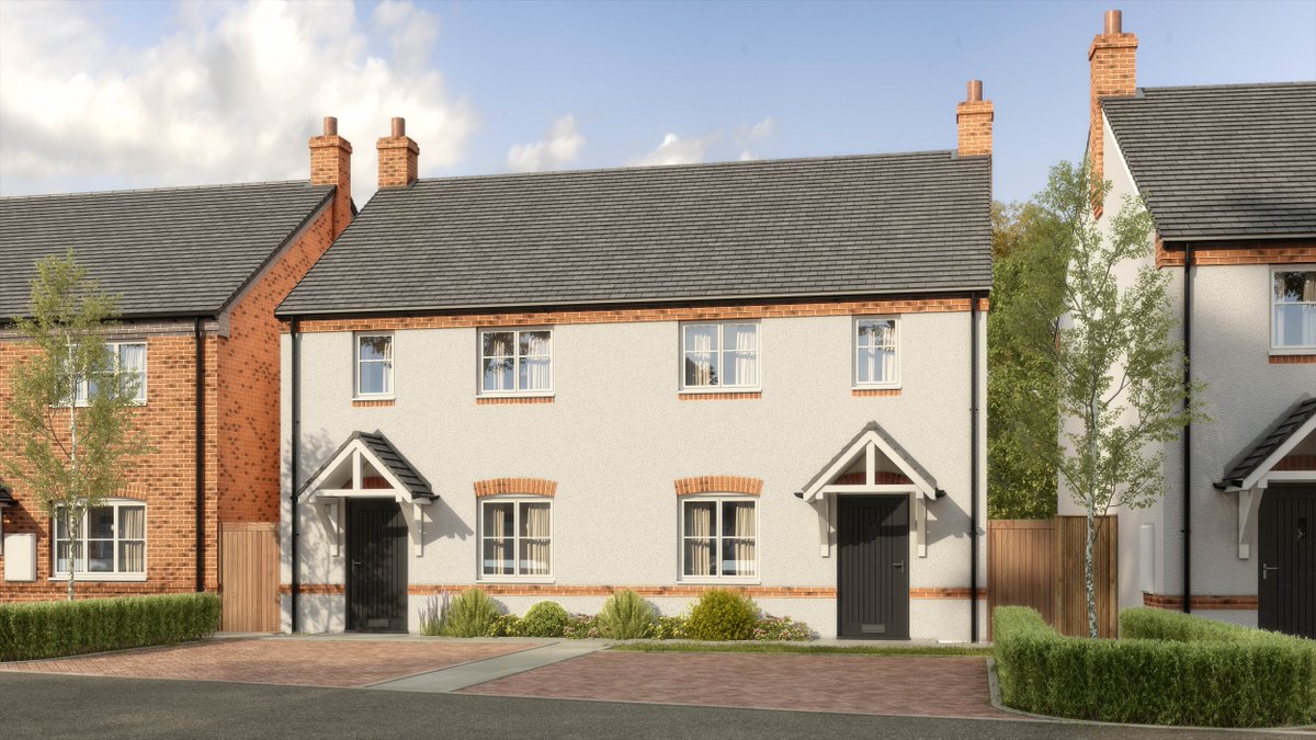 Coming soon!
Five beautiful new homes in the village of Stoke Albany, North Northants. Prices for 35% share: 3 bed houses (available early May) from £119,000 & 2 bed houses (available mid-June) from £105,000.
More details 👉grandunionliving.co.uk/properties/har…
#SharedOwnership