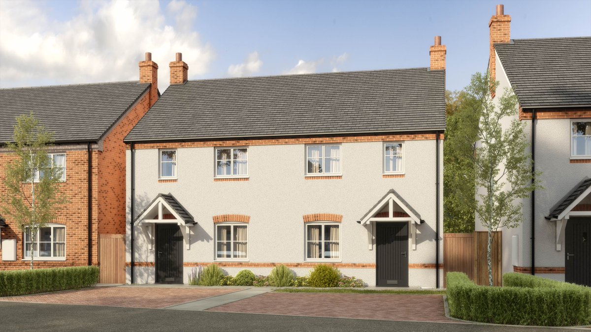 Coming soon! Five beautiful new homes in the village of Stoke Albany, North Northants. Prices for 35% share: 3 bed houses (available early May) from £119,000 & 2 bed houses (available mid-June) from £105,000. More details 👉grandunionliving.co.uk/properties/har… #SharedOwnership