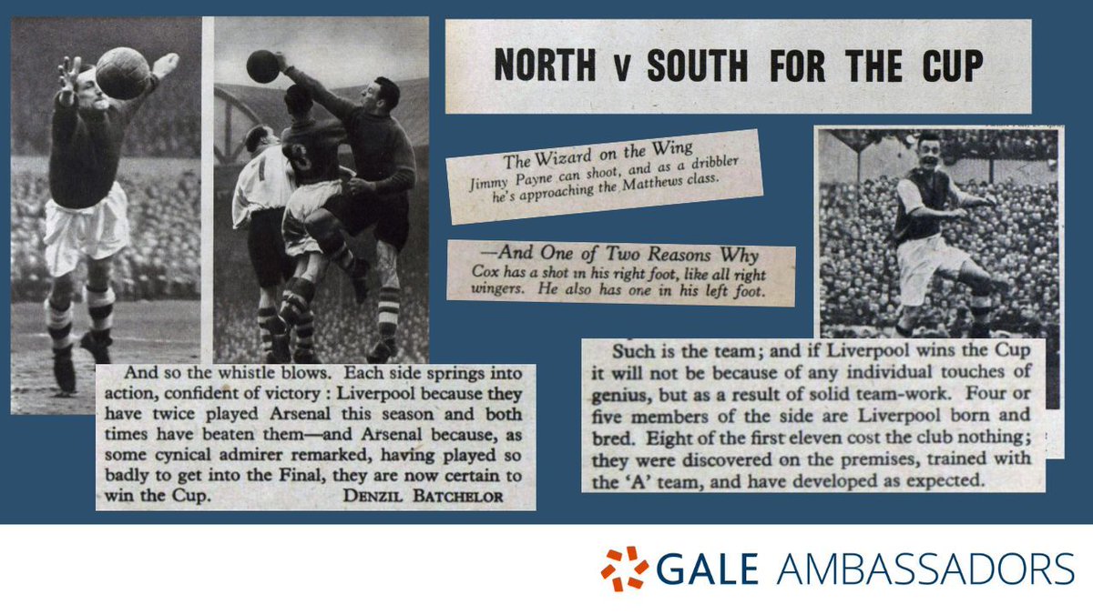 #onthisday in 1950, Picture Post broke down the teams for the day's #FACup #Final for its readers... here are some of their predictions! Explore more #historic #football moments at @galeEMEA - Jess Briony @sheffielduni