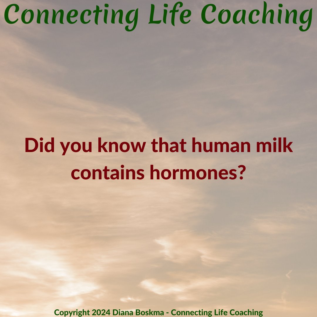 Did you know that human milk contains hormones?
#connectinglife #GutHealthCoach #connectinglifecoaching #WAPFHealthCoach #NThealthcoach #microbiome #GutHealthRecovery #DigestiveHealthCoach #WAPFcoach #healthcoach #digestivehealth #digestivehealthrecovery #microbiomerecovery