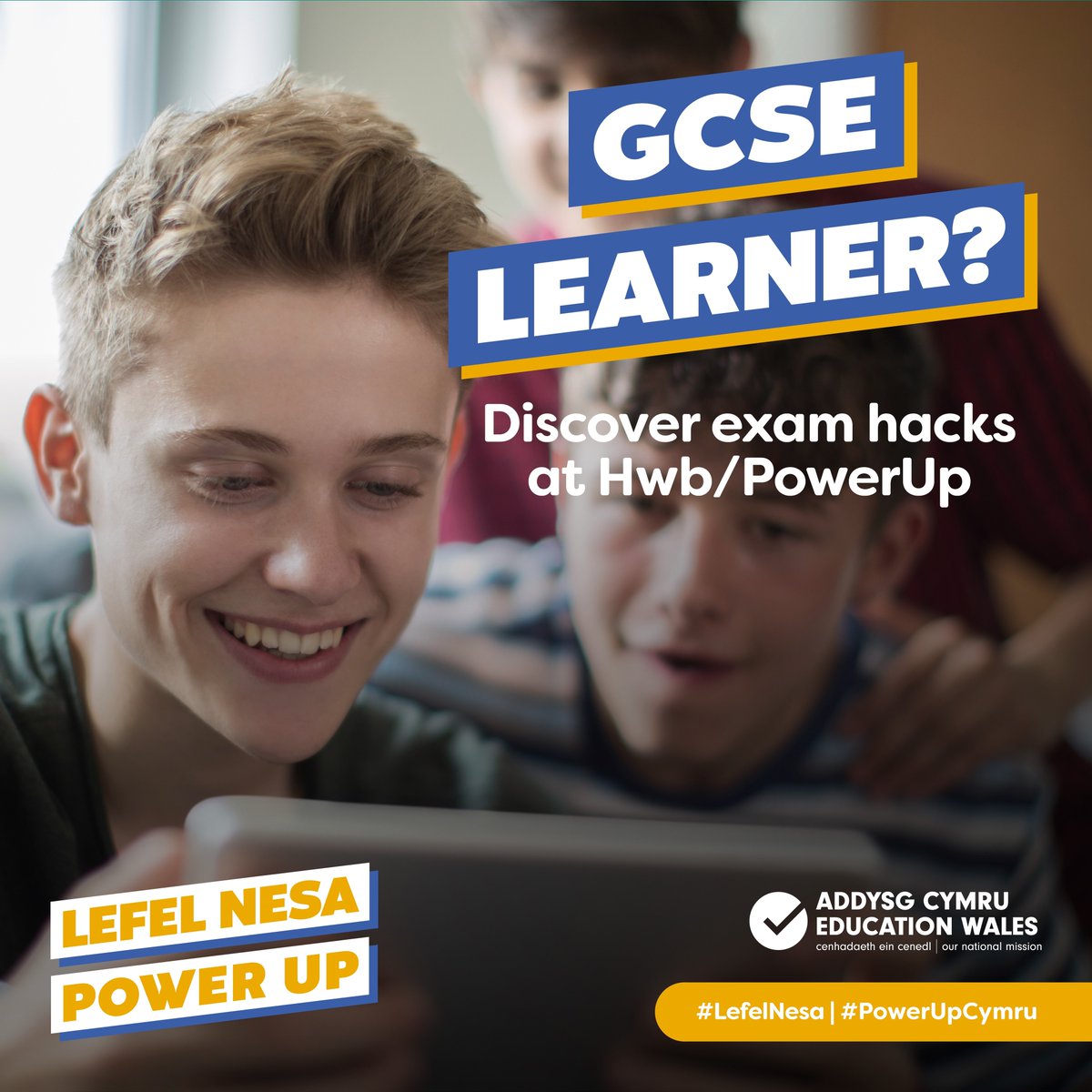 Give yourself the best chance at acing your exams.  

Head on over to  orlo.uk/C6kw6 to access revision resources and support. 

#PowerUpCymru