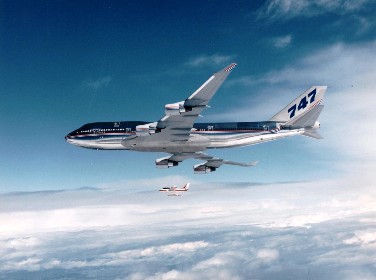 The Boeing 747-400 operated its FIRST FLIGHT on this day in 1988