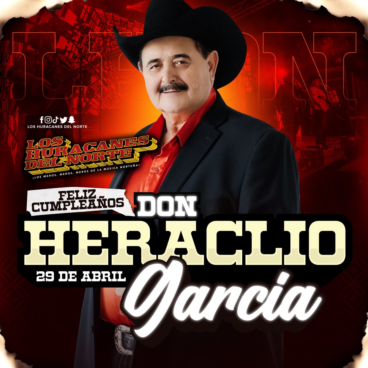 Hoy estamos de fiesta! Queremos felicitar a al mero mero! Feliz cumpleaños para Don Heraclio Garcia! Que Dios lo siga bendiciendo y llenando de bendiciones por muchos años mas!