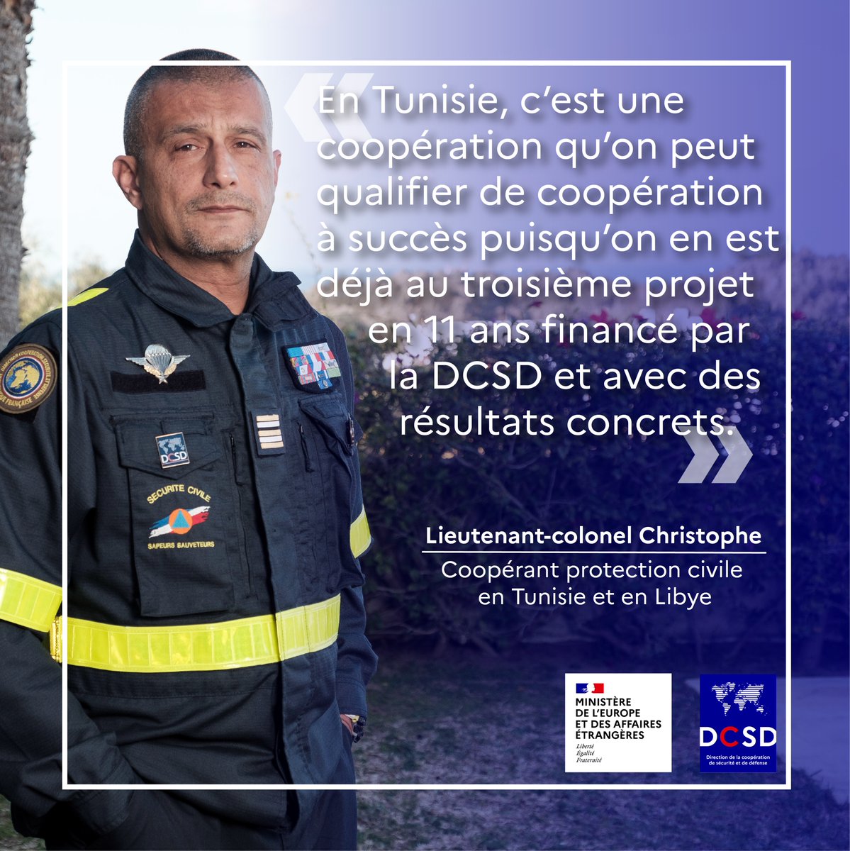 🚨🎙 « Coopération » : dans ce nouvel épisode, voyagez avec le lieutenant-colonel Christophe, coopérant protection civile, en #Tunisie 🇹🇳 et en #Libye 🇱🇾. ➡️ A écouter en 🚘 ou à la 🏠, disponible sur les plateformes de streaming ou ici : podcast.ausha.co/cooperation-le…