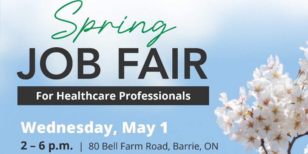 Are you a recent graduate or someone seeking a new role in healthcare? On May 1, head to the Spring Job Fair and meet on-site representative from CGMH & other area hospitals. Geared to nursing, lab, allied health, pharmacy & medical imaging. Preregister: ow.ly/VZXV50RqOnE