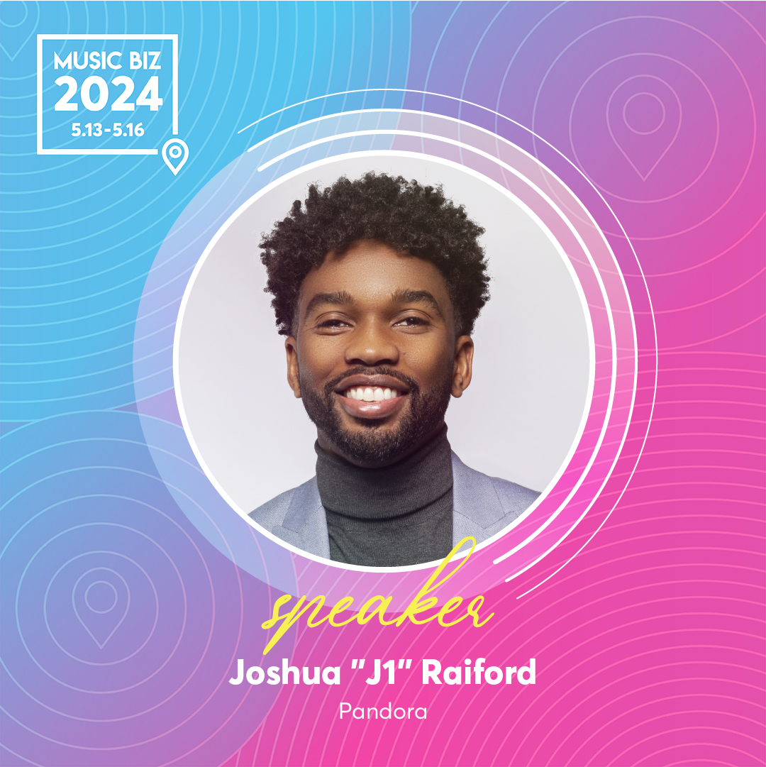 We’re 2️⃣ WEEKS AWAY from the #MusicBiz2024 conference! – Have you secured your ticket? 🎟 Don’t miss your chance to see a stellar lineup of panels, programming & speakers like Joshua “J1” Raiford of @pandoramusic 👀 View the full agenda & register here: bit.ly/musicbiz2024